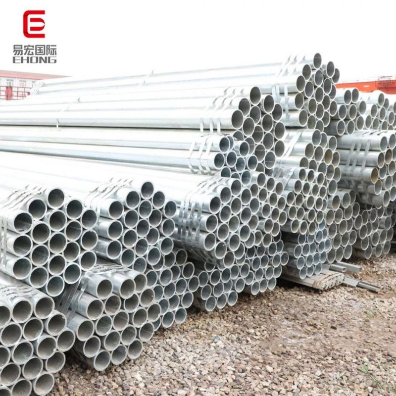 1/2" 3/4" 1" 2" 3" Class B C ERW Hot Rolled Gi Pipe 6m Length Full Form Price