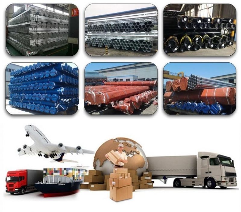 China Youfa DN15-DN200 HDG Welded Ms Steel Tube Galvanized Zinc Coating 220GSM