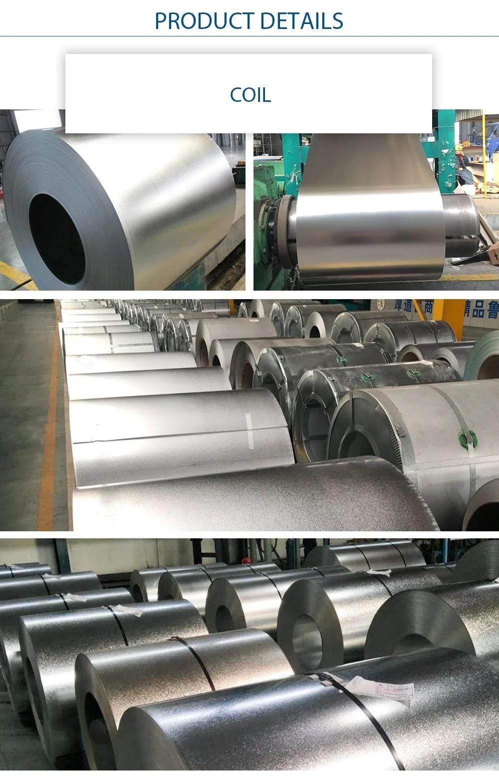 Reasonable Most Effective Z30 Z90 Z120 Z180 Z275 ASTM A653 Galvanised Steel Coil for Building