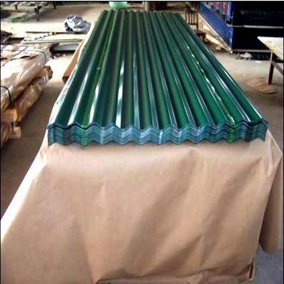 Color Corrugated Metal Sheet for The Roofing Panel / Pre Painted Galvanized Steel Sheet