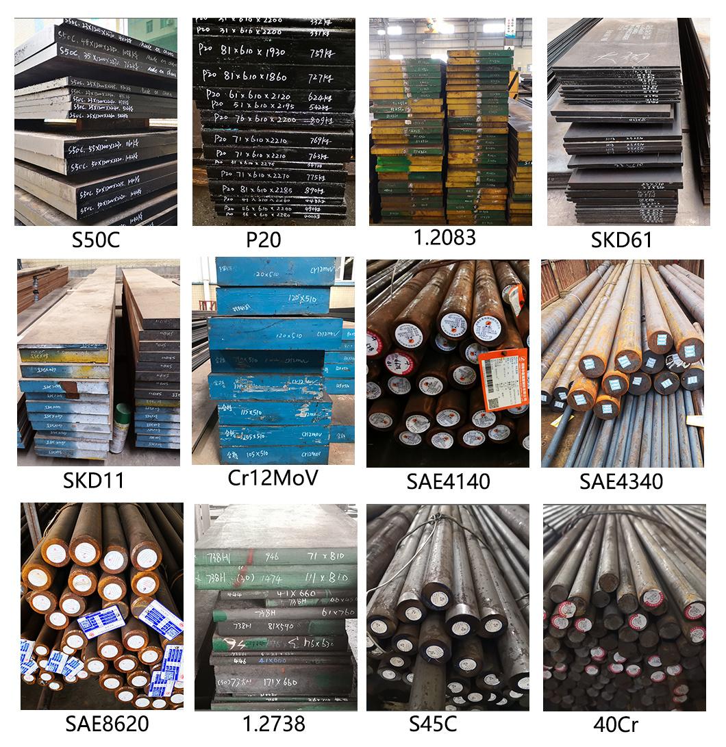 High Cr content of 1.2316 Mould Steel Plate Flat bar