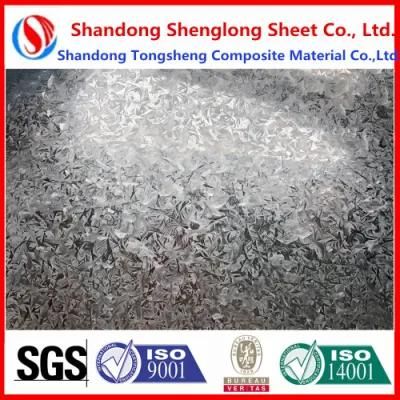 Building Material Hot Dipped Galvanized Steel Sheet According to ISO JIS G3302 SGCC