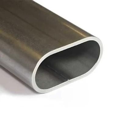 Shandong Made Flat Oval Steel Pipe Construction and Decoration Hot-Selling 304 Special-Shaped Pipe