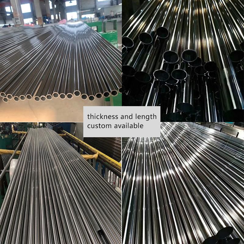 Ss 201 304 304L 316 316L 430 310 310S 316ti 904L 904 2205 2507 317 8K Stainless Steel Pipe/Square/Round/Seamless Steel Pipe/Welded/Galvanized/Titanium Alloy