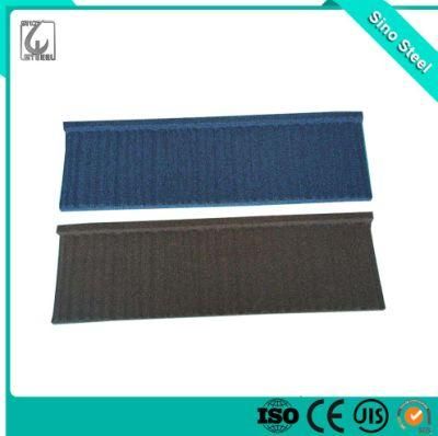 Colourful Decorative Stone Chips Coated Metal Roof Tile