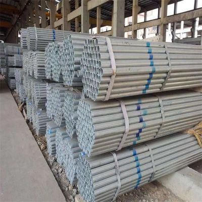 Sch 40 Galvanized Steel Pipe 1/2&quot; Dx 51d Galvanized Round Steel Pipe Scaffolding Tubes