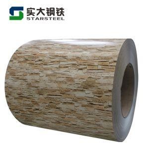 Printing Prepainted Galvanized Steel Coil/Printing PPGI with Beautiful Design