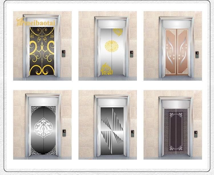 Color Decorative Stainless Steel Sheet Elevator Etching Customized Pattern Stainless Steel Sheet