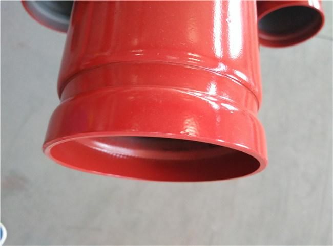 UL FM BS1387 Medium Groove End Fire Fighting Sprinkler Steel Pipe