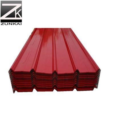 Latest Prepainted Corrugated Color Coated Steel Iron Roofing Sheet Cheap Price PPGI PPGL