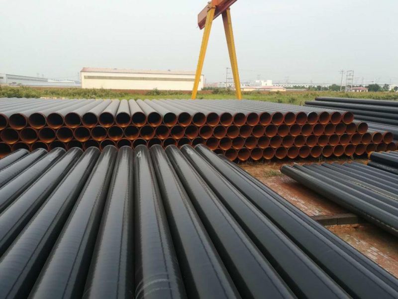 SSAW Weld Spiral Carbon Steel Pipes with Anti Corrosion Coating with Best Price