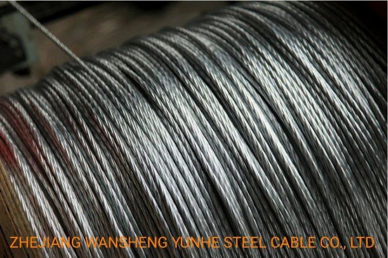 7/12′′ Galvanized Steel Wire Strand 7/2.64mm Hot Sale Goods