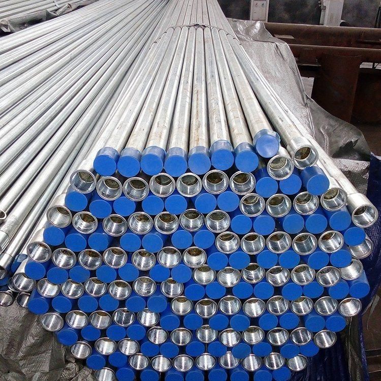 Hot Dipped Galvanized Steel Pipe BS21 Threaded End