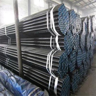 Black Carbon Welded Iron Hollow Section Steel Round Pipe Tube