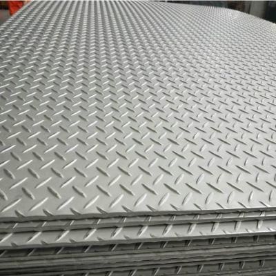 Anti-Skid AISI 201 304 316L Stainless Steel Checkered Plate