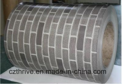 Prepainted Steel Coil in Brick Pattern