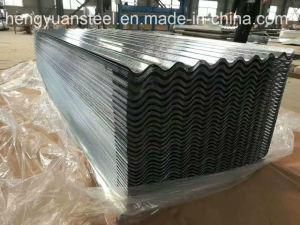 Customized Spangle 0.125-0.8mm Z30-275 Galvanized Corrugated Sheet