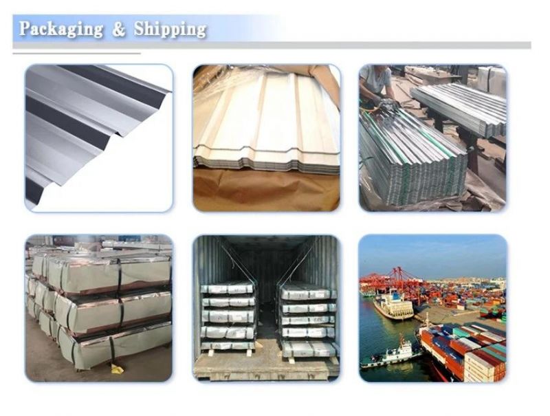 PPGL PPGI Gi Gl Building Material Galvanized Coil Aluminum Zinc Galvanized Steel Tile Color Coated Corrugated Metal Roofing Sheet Supplier