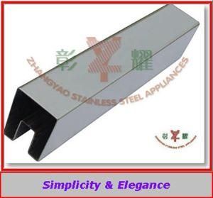 ERW Welded Stainless Steel Square Slot Pipe