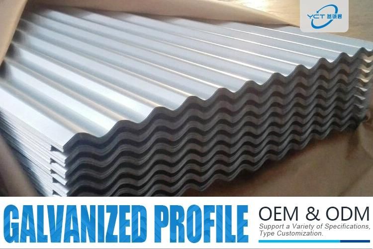 Gi Sheet Galvanized Corrugated Roofing Plate Dx51d+Zn