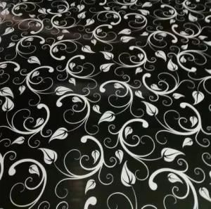 201.304 PVD Coating, Polish and Etched Stainless Steel Sheet for Hotel Decoration