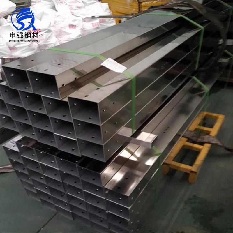 Factory Supply AISI Ss Hairline Hollow Stainless Steel Square Pipe 201 304 316 Rectangular Ss Tube