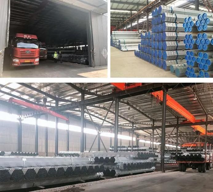 Pipe Factory High Quality Q235,BS1387,ASTM A53,A500,S235jr,Ss400 Pregalvanized Steel Pipe/Pregalvanized Welded Round Pipe/Round Tubes/Gi Pipe with Better Price