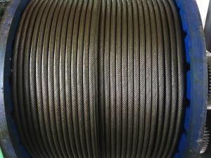 Ungalvanized Steel Wire Rope 35wx7 Diameter: 23mm 1000m/Reel