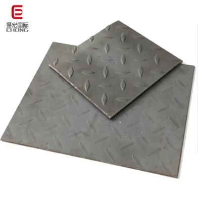 Low Price From China Factory Price Mild Steel Chequered Plate/ Checkered Steel Plate Chequer Plate