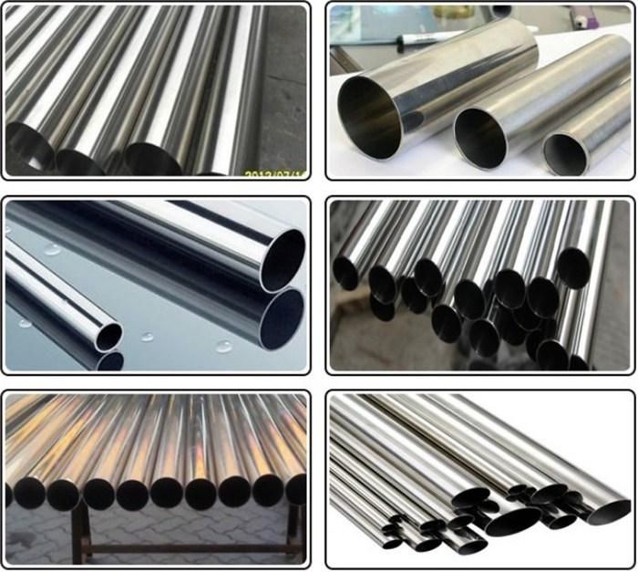ERW Stainless Steel Tube 201 304 316 Welded Steel Pipe