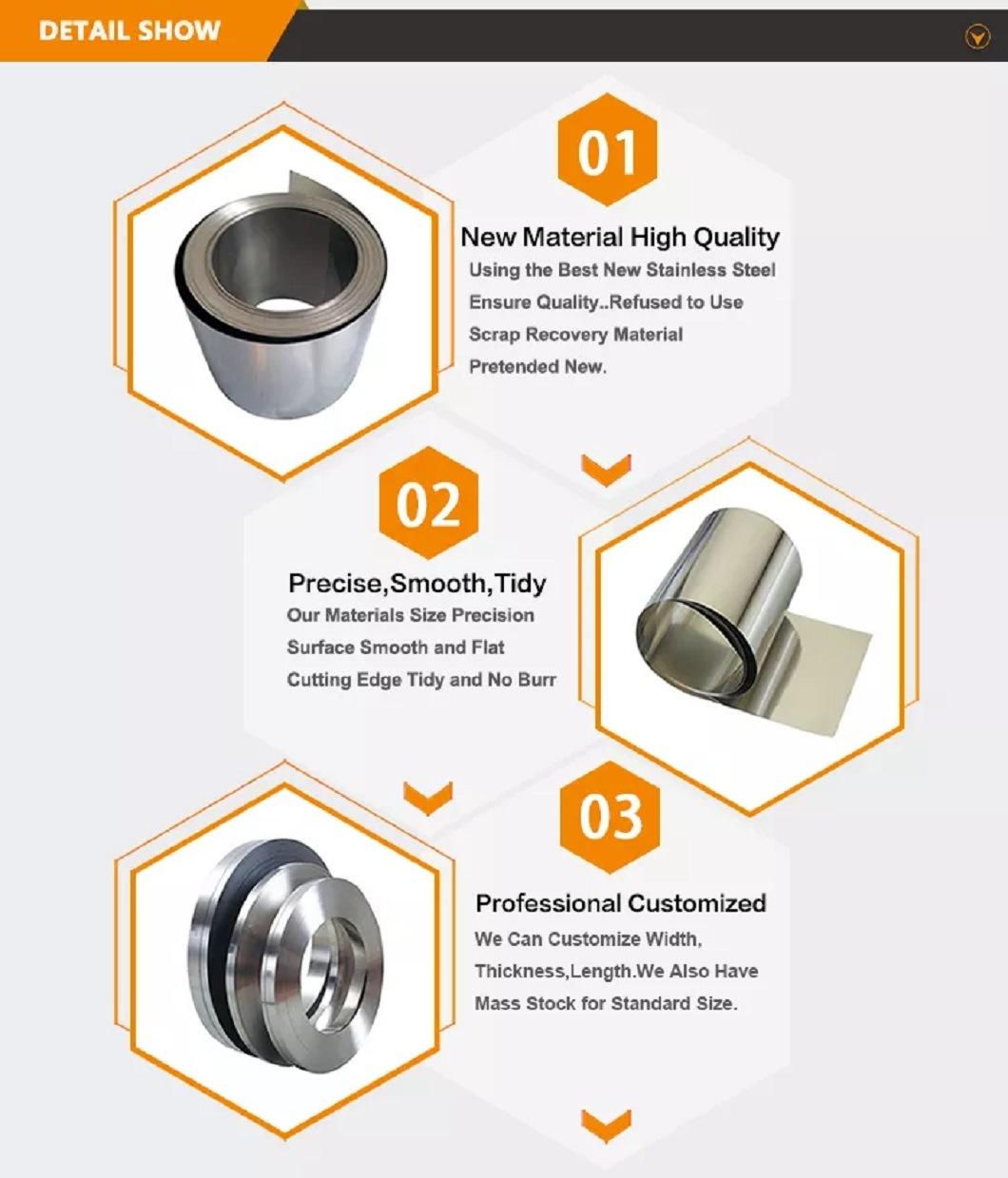 Manufacturer ASTM S17700 S15700 AISI SUS 630 631 632 Cold Rolled Stainless Steel Sheet Coil Strip Slitting Customized Size