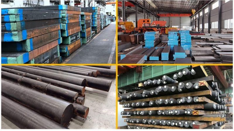 H13 1.2344 SKD61 Hot Work Tool Steel Plate, Mould Steel Block, Forged Steel, Hot Rolled Steel, H13 1.2344 SKD61 Round Bar, Steel Bar