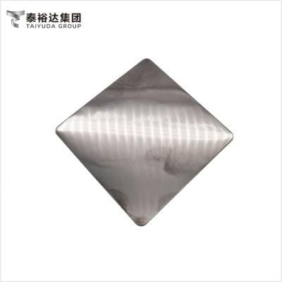 Wholesale Price Antique Brass Ti Color Coating Slit Edge Hairline Hl Decorative Plate Stainless Steel Sheet