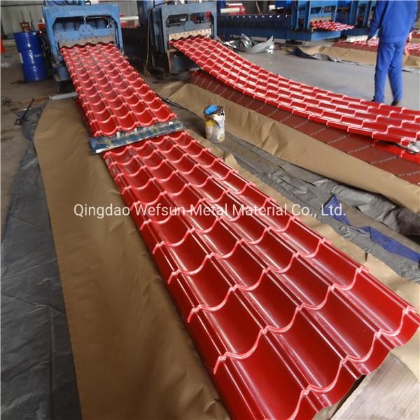 Galvanized Pprepainted Steel Roofing Sheet