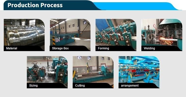 High Quality ERW Square and Rectangular Steel Pipes and Tubes