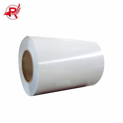 Ral 9012 White PPGI Prepainted Galvanized Steel Coils 0.6mm Thick Prepainted Corrugated Steel Coil