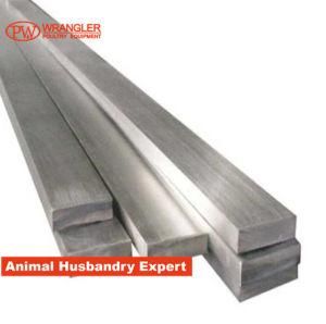 304 Stainless Steel Flat Bar with No. 4 Finish