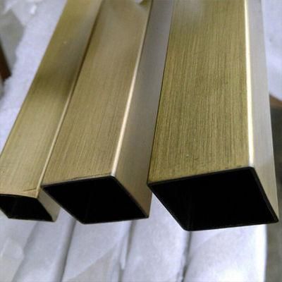 SUS 304 316 316L 321 201 Stainless Steel Square Pipe