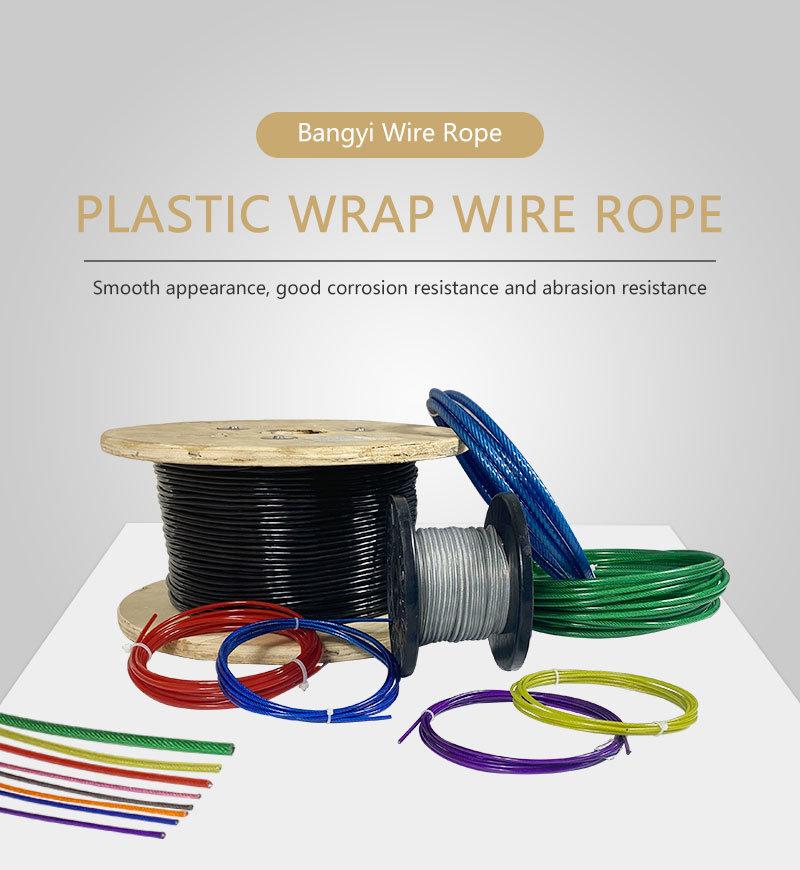 Stainless Steel Cable and Coated Wire Rop PVC and Nylon Coated Wire Cable