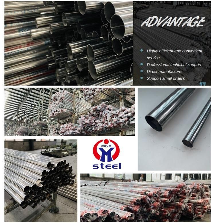 Manufacture Price Thin Wall Welded Tube Stainless Steel Pipe