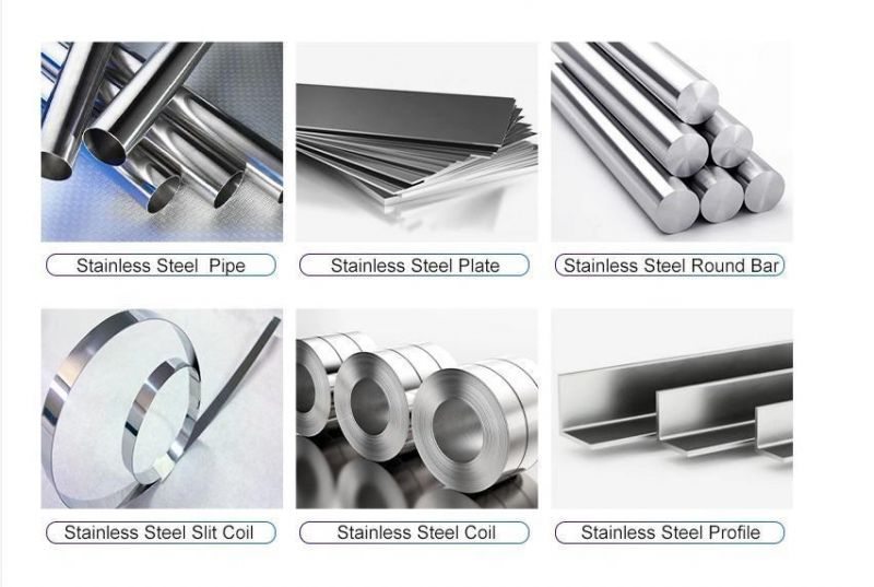 Food Grade Ss 304 310S 316 316L 409L 430 Stainless Steel Seamless Round Pipe