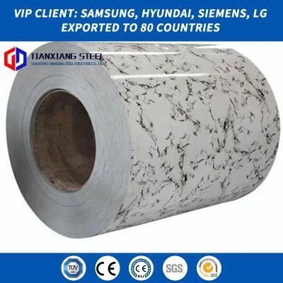 China Manufacture Prepainted PPGL PPGI Coated Steel Coil Sheet Metal