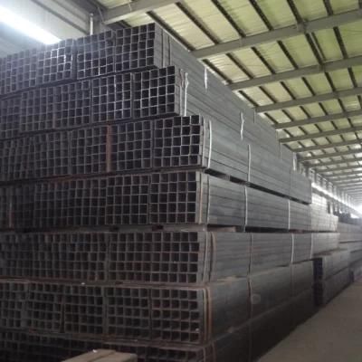 Promotion 40X40mm 6m Length Hot Rolled Black Carbon Square Rectangular Hollow Section Steel Pipe Tube Sample for Construction