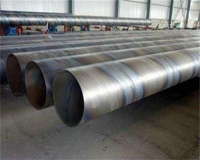 Spigot Ends Helical Submereged Arc Welded Carbon Steel Pipe API5l / ASTM A252 / ASTM A53 / En10219 / As1163