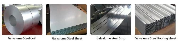 Aluzinc Material Galvalume Steel Coil Iron and Steel Flat Rolled Products Hot Rolled Coil Steel