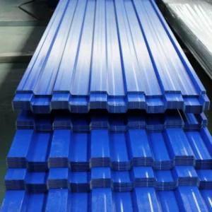 24gauge Color Coated Trapezoidal Corrugated Steel Sheet