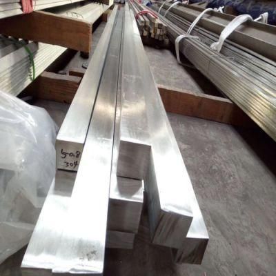 201 304 Steel Wire Drawing Polished Chamfer Stainless Steel Flat Bar