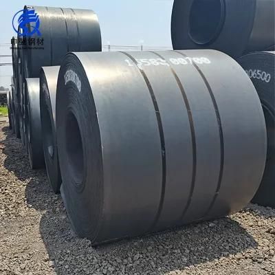 Carbon Steel Hot Rolled Steel Coil Ss400, Q235, Q345 Black Steel Hot Dipped Galvanized Steel Coil