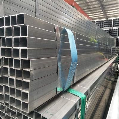 Q235 20*20 25*25 Hot Dipped Galvanized Square Rectangular Pipes