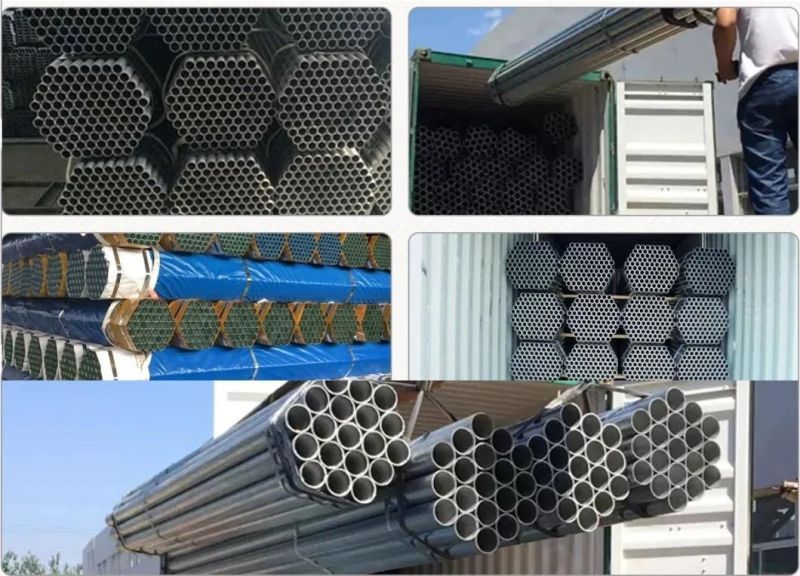 Galvanized/Square/Rectangular/Decoration/Building/Fence/Pre Galvanized Steel Pipe